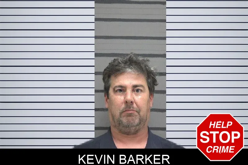 Kevin Barker mugshot