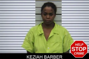 Keziah Barber mugshot