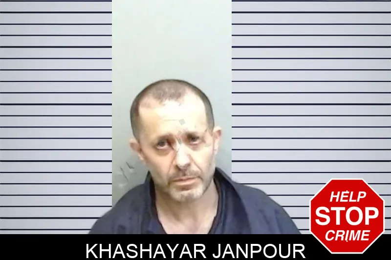Khashayar Janpour mugshot