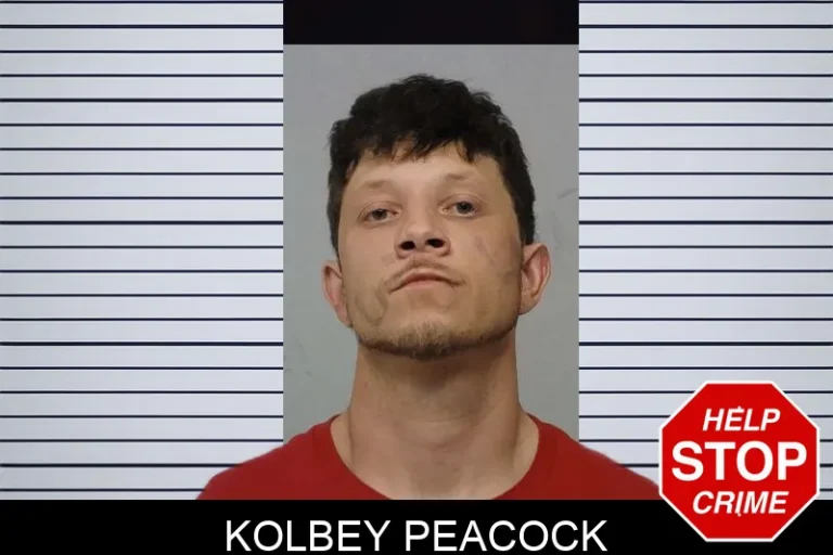 Kolbey Peacock mugshot – Bibb County , Georgia Kolbey Peacock