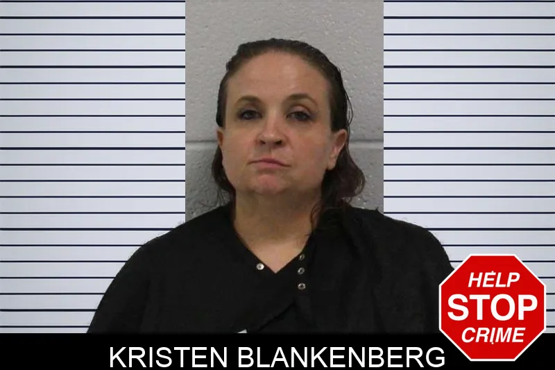 Kristen Blankenberg mugshot