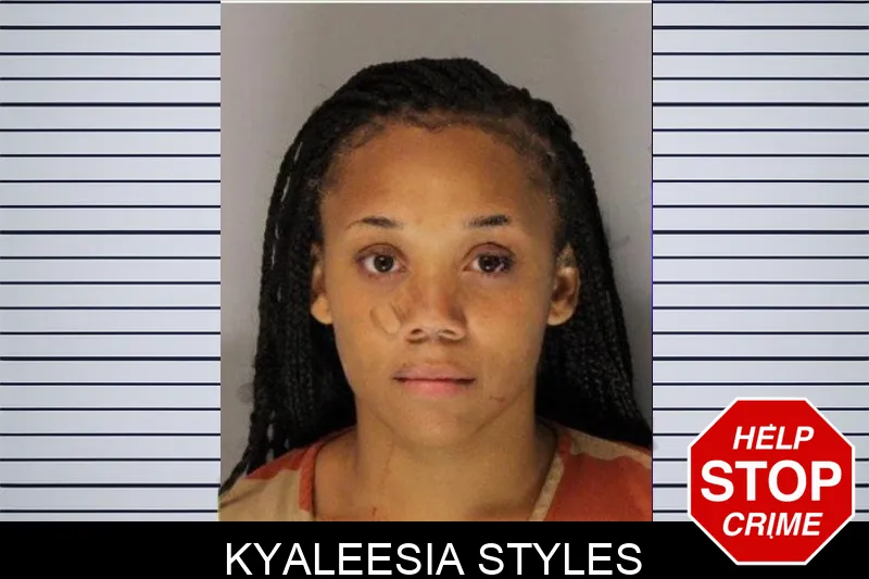 Kyaleesia Styles mugshot – Hall County , Georgia Kyaleesia Styles mugshot