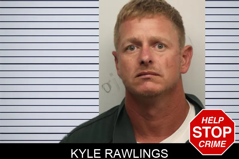 Kyle Rawlings mugshot