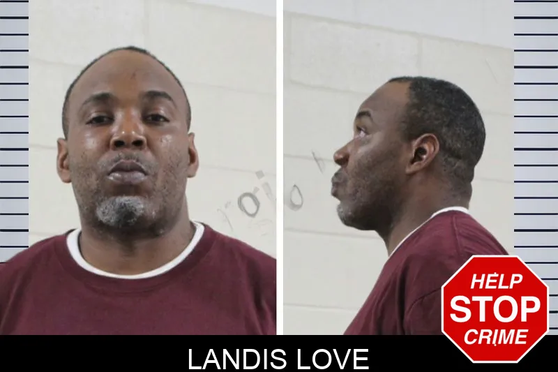 Landis Love Mugshots