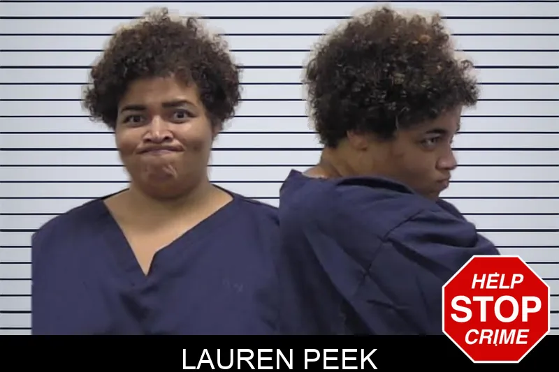 Lauren Peek mugshot