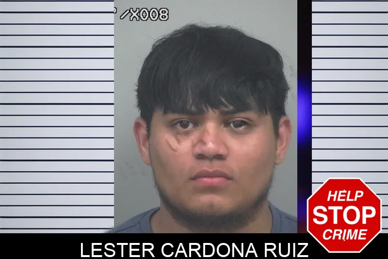 Lester Cardona Ruiz mugshot