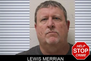 Lewis Merrian mugshot