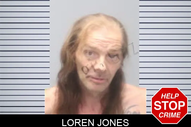 Loren Jones Mugshots