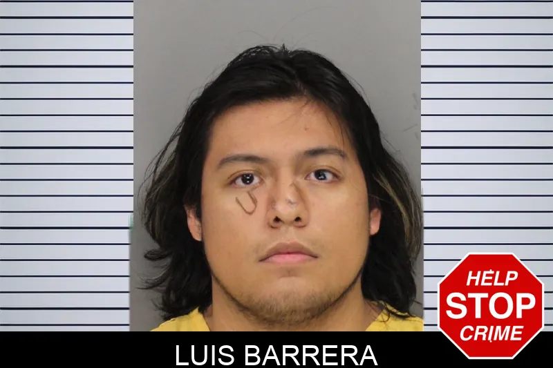 Luis Barrera mugshot