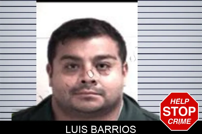 Luis Barrios mugshot