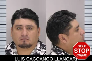 Luis Cacoango Llangari mugshot