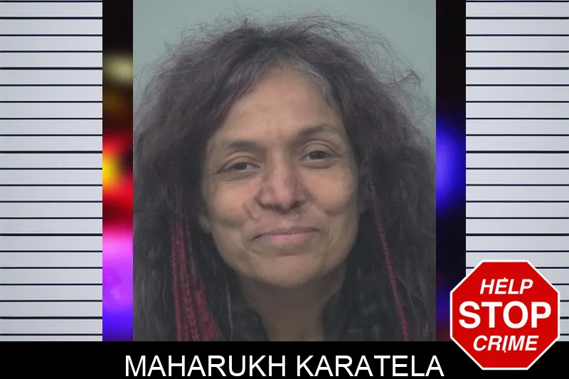 Maharukh Karatela mugshot