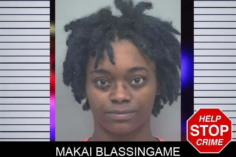 Makai Blassingame mugshot