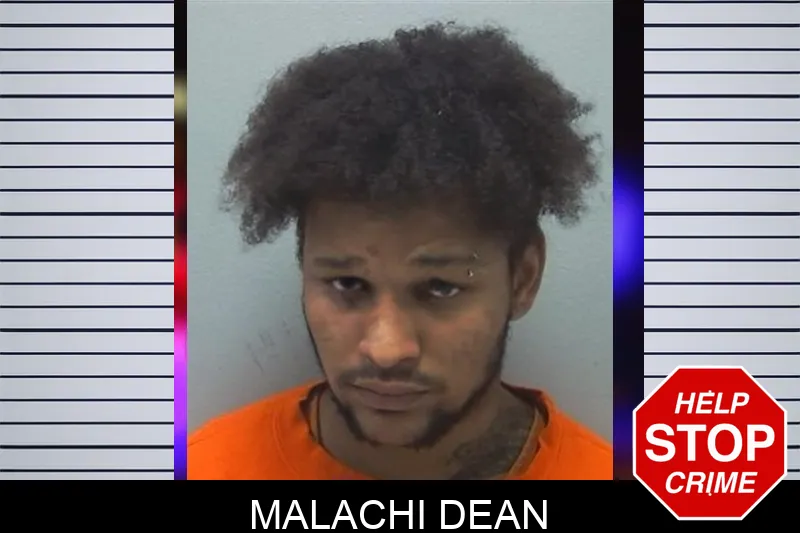 Malachi Dean mugshot