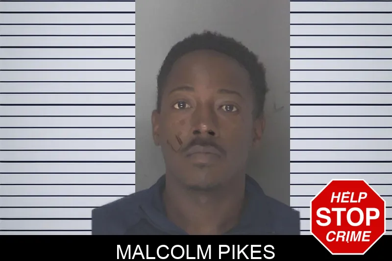 Malcolm Pikes mugshot