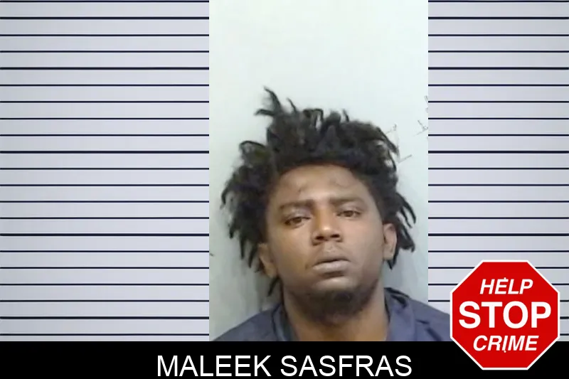 Maleek Sasfras Mugshots
