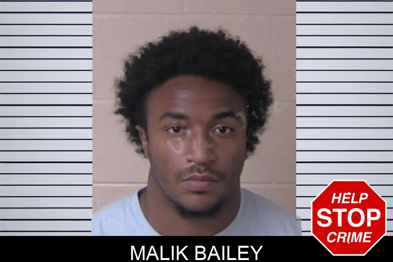 Malik Bailey mugshot