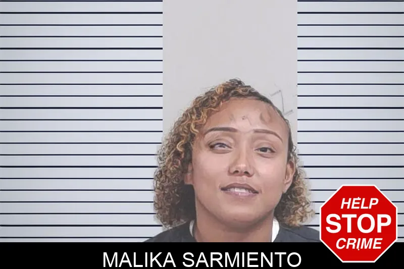 Malika Sarmiento mugshot