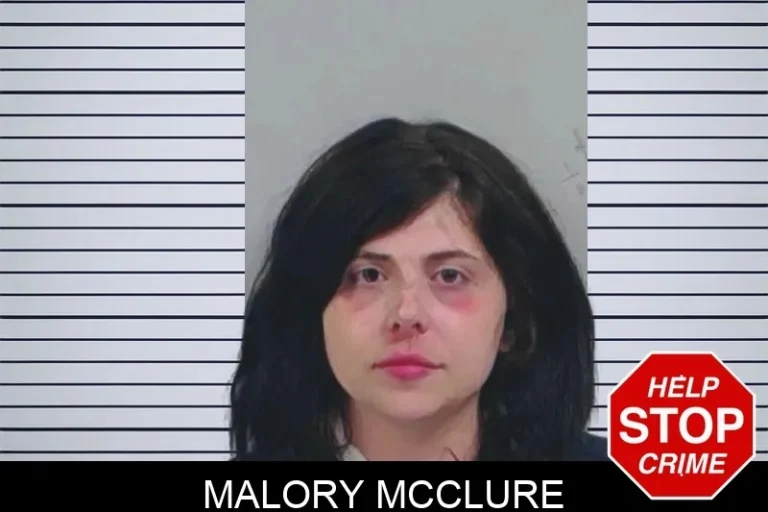 Malory McClure mugshot – Lowndes County , Georgia Malory McClure
