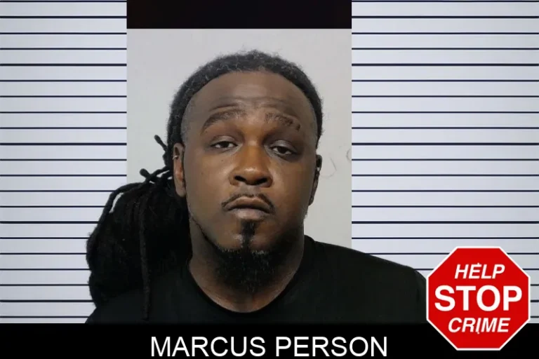 Marcus Person mugshot – Bibb County , Georgia Marcus Person