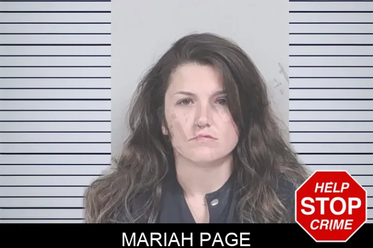 Mariah Page mugshot – Lowndes County , Georgia Mariah Page