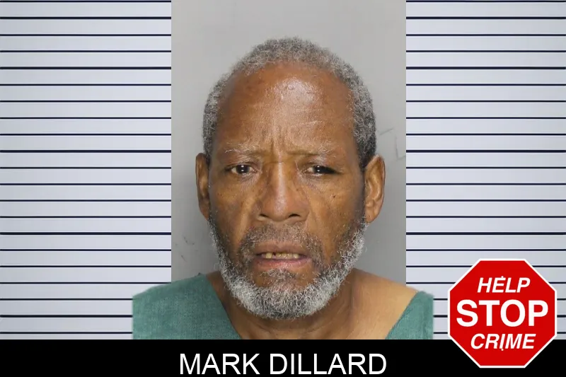 Mark Dillard mugshot