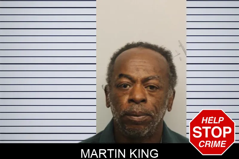 Martin King mugshot