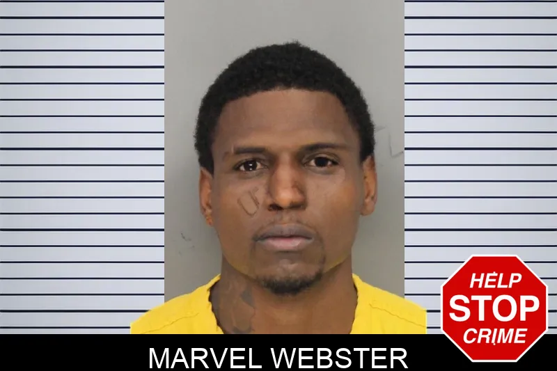 Marvel Webster mugshot