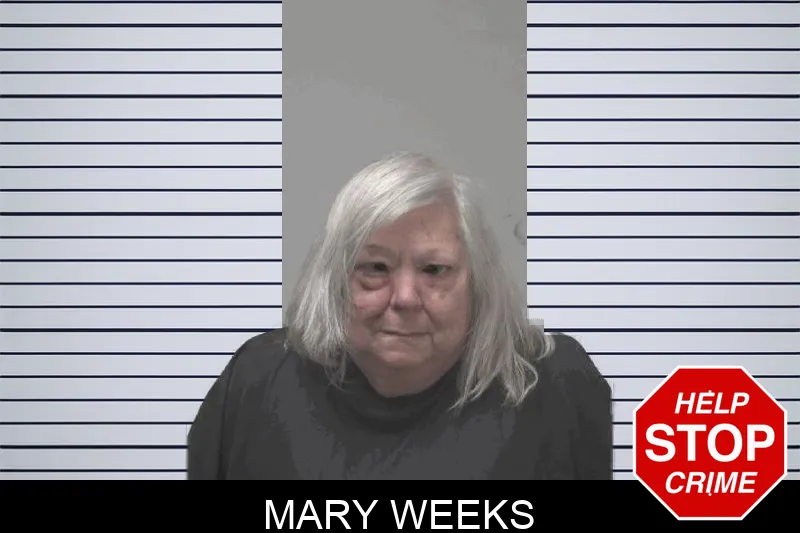 Mary Weeks mugshot