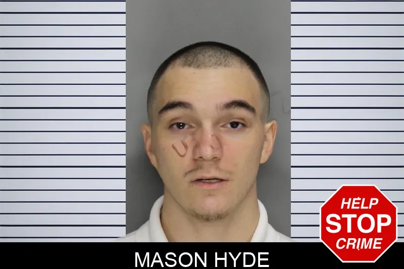 Mason Hyde mugshot