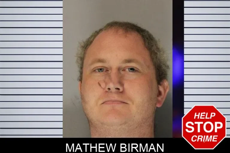 Mathew Birman mugshot – Hall County , Georgia Mathew Birman
