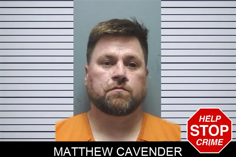 Matthew Cavender mugshot