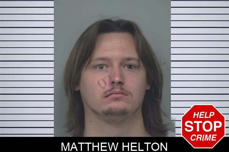 Matthew Helton mugshot