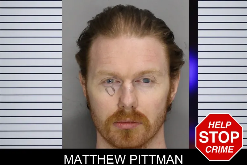 Matthew Pittman mugshot