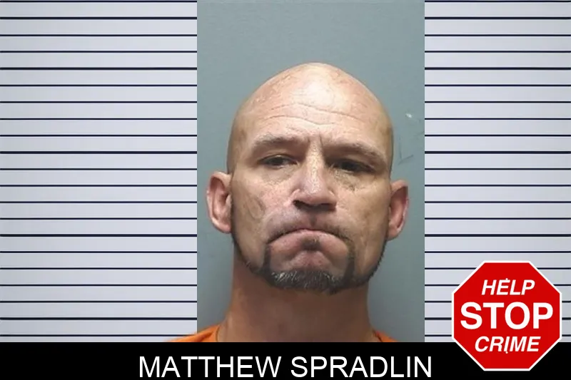Matthew Spradlin mugshot