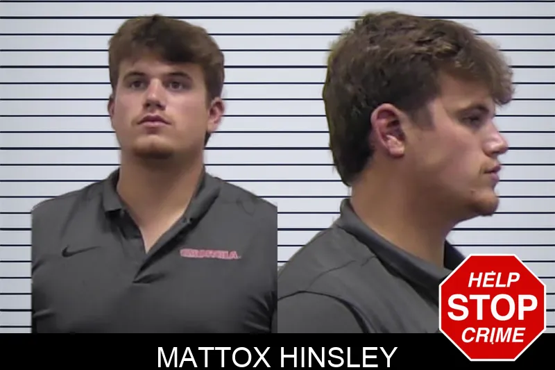 Mattox Hinsley mugshot