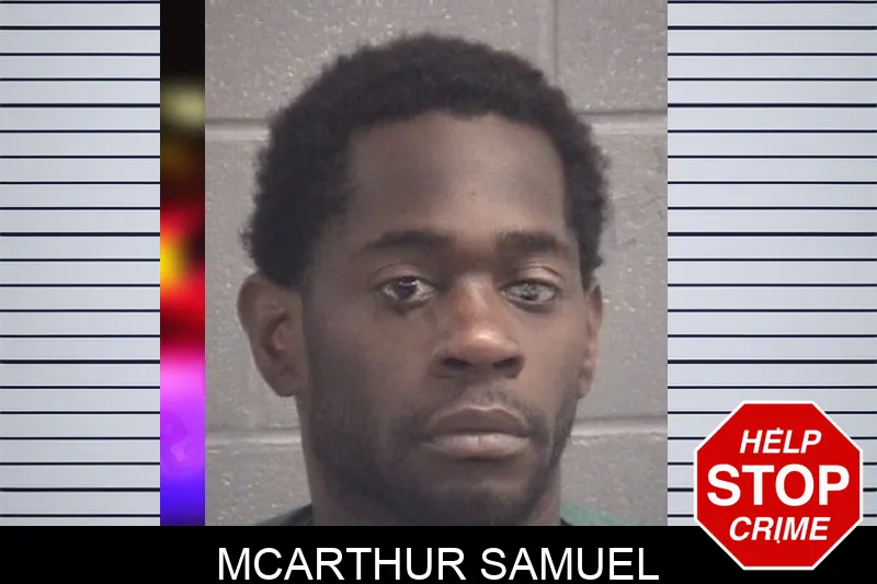 McArthur Samuel mugshot