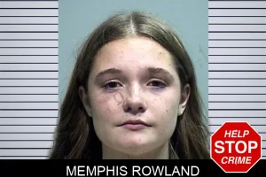 Memphis Rowland mugshot