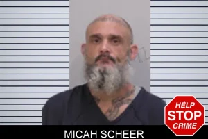 Micah Scheer mugshot