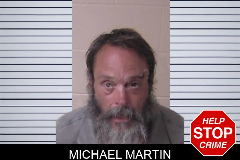 Michael Martin mugshot
