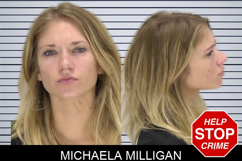 Michaela Milligan mugshot
