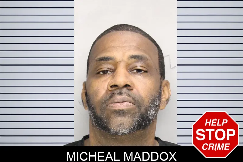 Micheal Maddox mugshot