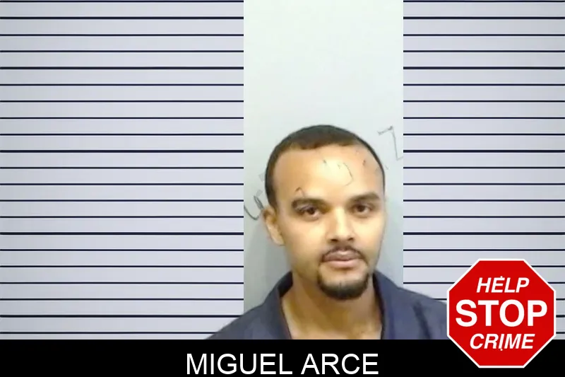 Miguel Arce mugshot