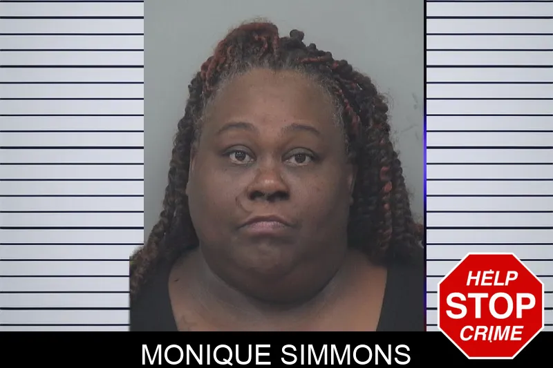 Monique Simmons mugshot