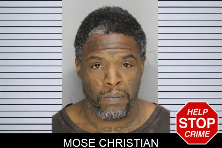 Mose Christian mugshot – Cobb County , Georgia Mose Christian
