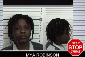 Mya Robinson mugshot