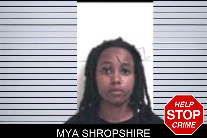 Mya Shropshire Mugshots