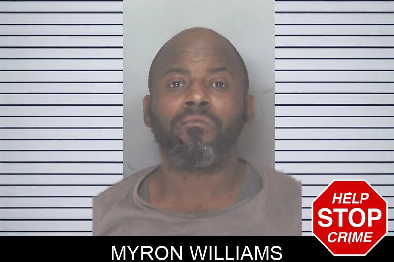 Myron Williams mugshot