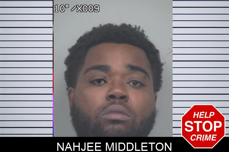Nahjee Middleton Mugshots