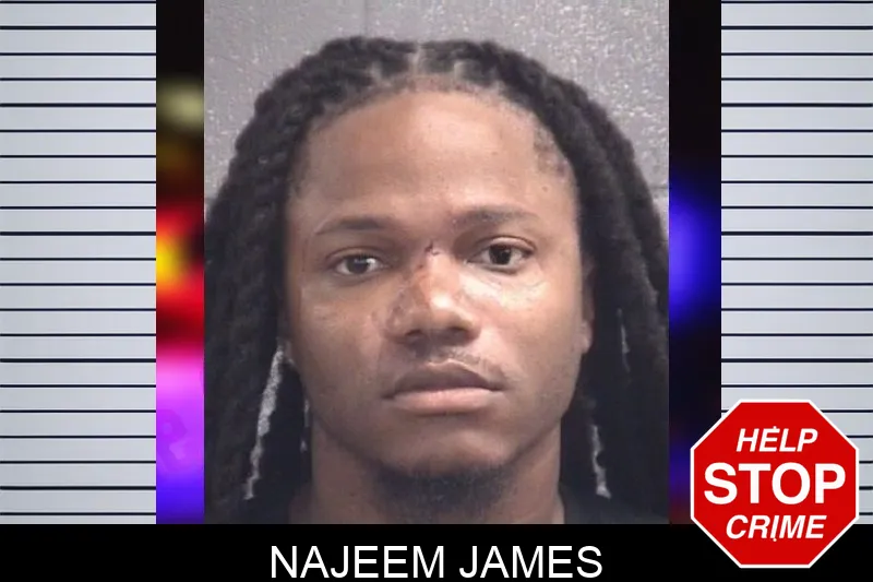 Najeem James Mugshots